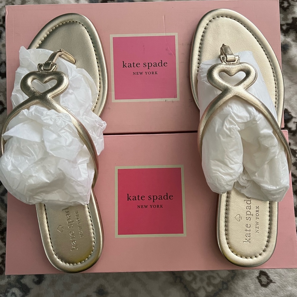 Kate Spade Pamela Leather Sandals SIZE 10 NWT
